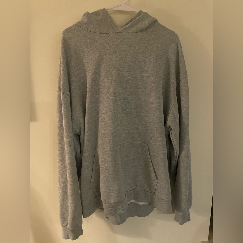 Alo Yoga Chill Light Gray Hoodie M - Picture 2 of 4